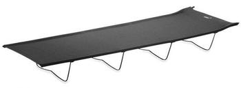 Camp Bed, New Tough Black Collapsible Camp Bed with 4 steel legs - main image