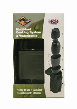 Black Crusader Multi Fuel Cooking System With Black Crusader Pouch ~ CN023 - main image