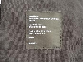 Sand Water Bladder Camelbak Special Forces IHS 3 Litre British Army Issue Hydration System, Used - main image