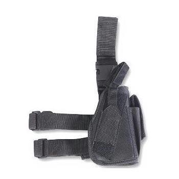 Black Leg Holster Tactical Drop Lara Croft Style Gun Pistol Holster