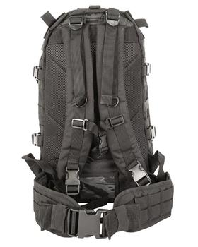 Black Assault Pack Medium Size 40 Litre Molle Assault Rucksack Bergen - main image