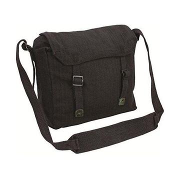 Webbing Haversack Canvas Shoulder Bag Or Side Pack Different Colours - main image