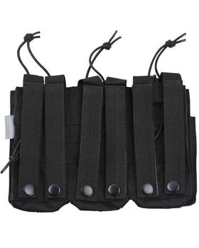 Black Triple Mag Pouch Tactical Molle Duo Magazine Pouch - main image