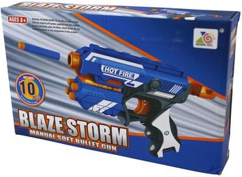 Blaze Storm Delta Pistol Toy Nerf Style Gun That Fires Foam Darts - main image