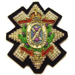 Blazer badge for the Black watch