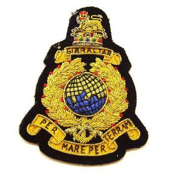 New Royal Marines  Blazer Badge