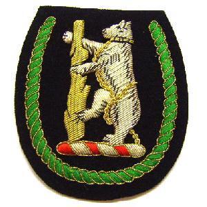 Warwickshire and Worcestershire Yeomanry  Blazer badge