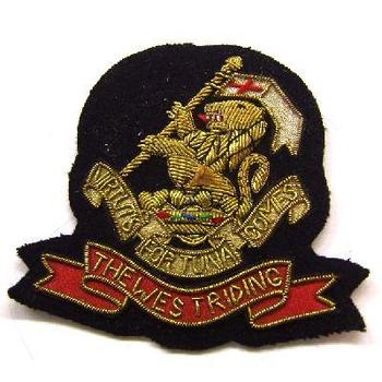 The West Riding Regiment Blazer badge