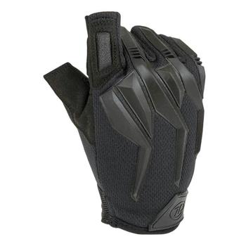 Black Fingerless Combat Gloves Raptor Lightweight Durable Supple Combat Glove GL088FL - main image