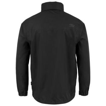 Black Waterproof Jacket Highlander Kerrera Waterproof And Breathable Lined Coat - main image