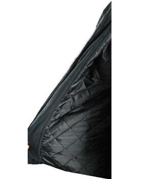 Fleece Jacket Quilted lined black fleece jacket - main image