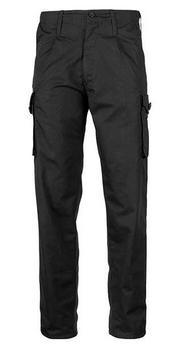 black rip stop trousers - main image