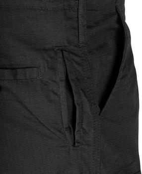black rip stop trousers - main image
