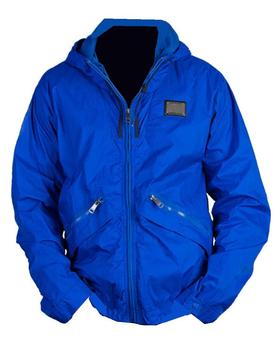 Blue Lightweight Temple of Vendora Micro Ripstop Jacket ~ New XL - main image