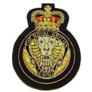Royal British legion blazer badge