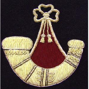 Blazer badge of the Light infantry