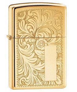 Genuine Brass venetian Swirl Zippo Lighter