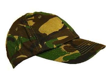 DPM Baseball Cap Adults Camo Peak Cap - British Camo - main image