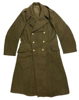 British Army Issue 1950's Dismounted Great Coat - main image