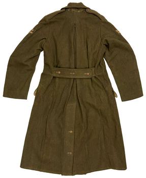 British Army Issue 1950's Dismounted Great Coat - main image