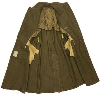 British Army Issue 1950's Dismounted Great Coat - main image