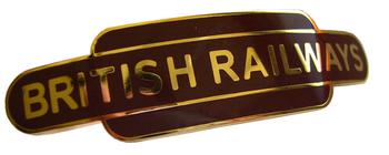 British Railways Enamel Totem Sauasge Train Badge - Different Regions - main image