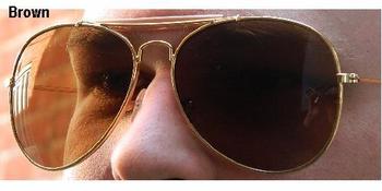 Aviator Sunglasses US Flight / Pilot Sun Glasses - New - 3 Colours - main image