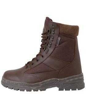 Cadet Set - Brown Patrol Boots Fabric And Leather, Socks And Twisters - main image