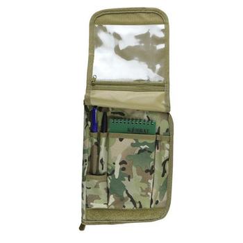 BTP A5 Folder Multicam Style A5 Folder With Zipped Opening And Map Holder - main image
