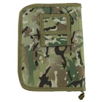 BTP A5 Folder Multicam Style A5 Folder With Zipped Opening And Map Holder - main image