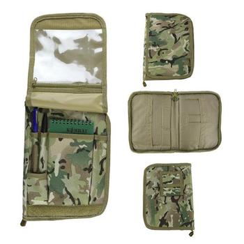 BTP A5 Folder Multicam Style A5 Folder With Zipped Opening And Map Holder - main image