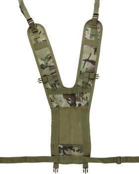 Rocket Pouch set BTP Multicam Style All Terrain Camo Rocket Pouches x 2 And Yoke Set - main image