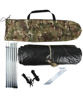 BTP Ranger Tent, Lightweight 2 Person Single Skin Practical Camo Dome Tent - main image
