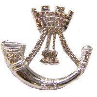 Pair Of Staybright Bugle Collar Badges - main image