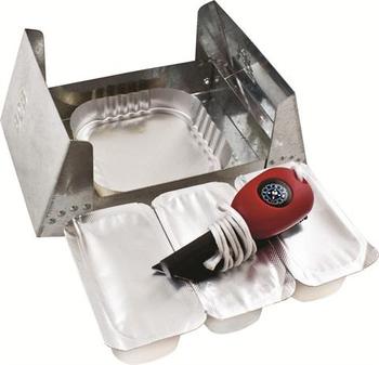 Buhshcraft Cooker Set, BCB Compact Lightweight Foldout cooker with Fuel CN339