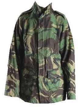 Rare Vintage Cadet Windproof Smock DPM Woodland Camo Jacket Used 