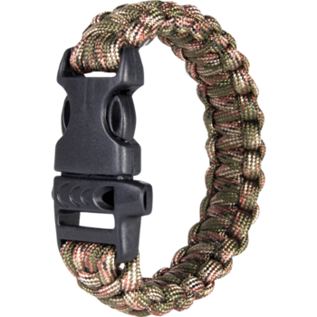 Para Cord Bracelet Web-tex Tactical Wrist Band With Survival Whistle - main image