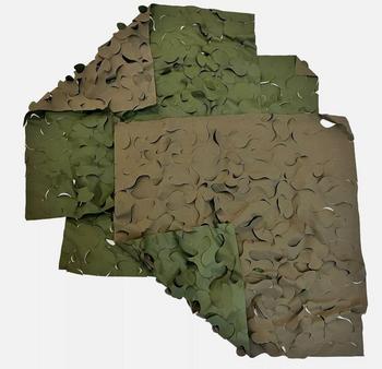 British Military Issue Garnish Square Camo Hide / Camera Netting 26 Inch Square - main image