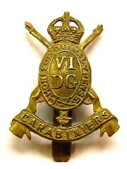 Cap Badge Of The Carabiniers - 6th Dragoon Guards - main image