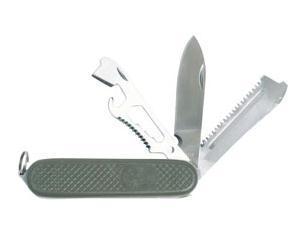 Army Pen Knife, New Spanish Army Olive Green Chunky Penknife Tool - main image