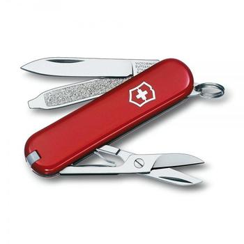 Victorinox Classic SD Swiss Army Knife Red 2 Layers and 7 Functiions