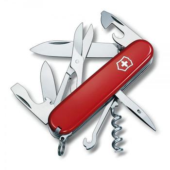 Victorinox Climber Swiss Army Knife Red 3 Layers and 14 Functions