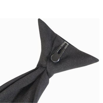 Black Clip On Tie Security Tie Black RAF Black Tie - main image