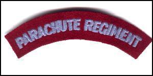 Parachute Regiment Shoulder Title