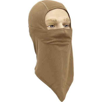 Covert Balaclava Quick Drying Black Or Tan Face Balaclava / Neck Gaiter, New - main image