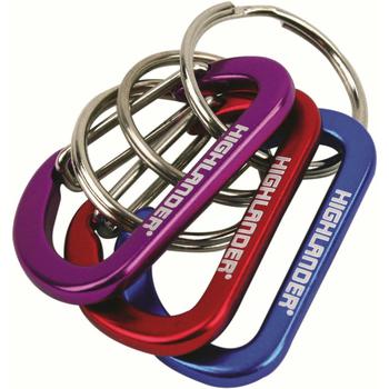 Carabiner small Rucksack carabina clip 25mm / 2.5cm - Different Colours