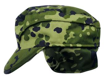 New Danish Dancam Woodland Flecktarn Field Cap HMAK Genuine Danish Military - main image