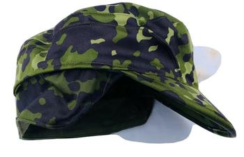 New Danish Dancam Woodland Flecktarn Field Cap HMAK Genuine Danish Military - main image