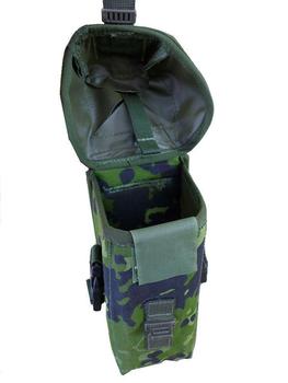 Danish M96 HMAK Woodland Flecktarn 3 Colour Camo LMG PLCE Pouch Light Machine Gun - main image