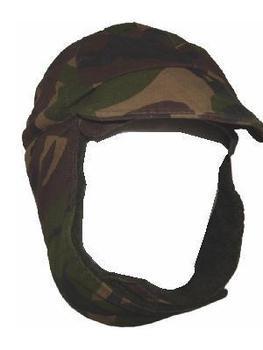 Camo trapper Hat Genuine Dutch Military Issue DPM Cold Weather Cap / Hat - main image